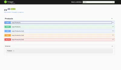 تطوير واجهة برمجة تطبيقات (API) لإدارة المنتجات باستخدام ASP.NET Core
