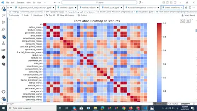 تطوير نموذج تعلم آلي (Gradient Boosting) لتشخيص سرطان الثدي بدقة عالية (Accuracy)