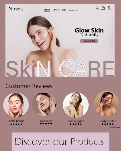 landing page