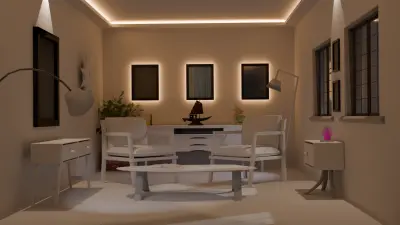 غرفة صغيرة بدون خامات