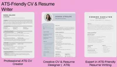 سيرة ذاتية متوافقة مع ATS + ATS-Friendly CV