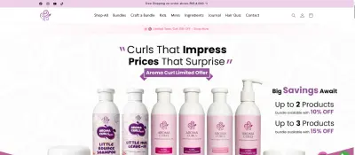 Aroma Curls – Premium Products for Curly & Wavy Hair