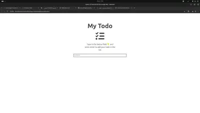 موقع ويب to do list