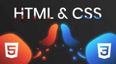 تصميم Landing page باستخدام HTML, CSS