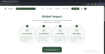 تطبيق موقع الاستدامة