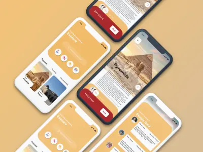 تصميم واجهات مستخدم (UI/UX) احترافية لتطبيقات الموبايل