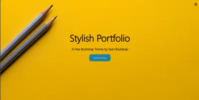 موقع إلكتروني شخصي (Portfolio) بتصميم أنيق وعصري