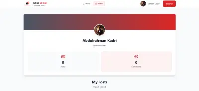 Atlas Social Media App