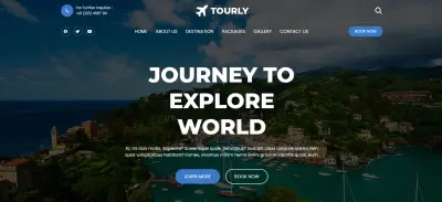 Tourly Travel Website