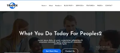 Tradex website