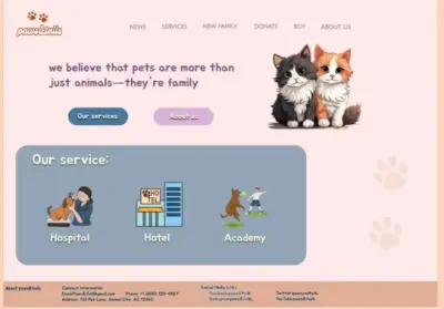 Paws and Tails – منصة ذكية لرعاية الحيوانات الأليفة