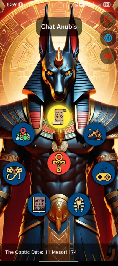 ANUBIS – Multilingual AI-Powered Cultural App
