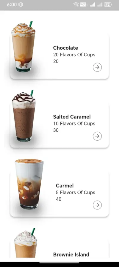 StarWilly – Coffee & Beverages Mobile App
