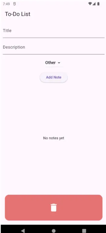 Note Taking App