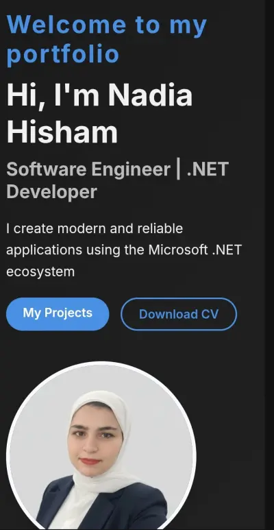 تصميم و برمجه موقع profile