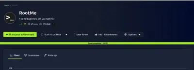 RootMe: TryHackMe (Recon → Exploit → Privilege Escalation)