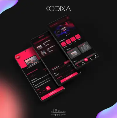 Kodixa Mobile -Dashboard