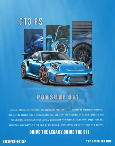 design for porshe car