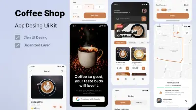تطبيق Coffee App – متجر القهوة بتصميم عصري باستخدام Flutter