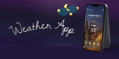 تطبيق الطقس – Weather App باستخدام Flutter