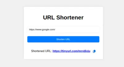 url shorten