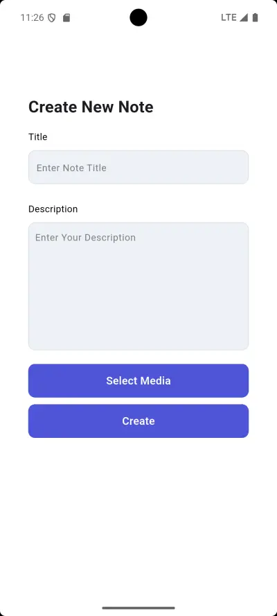 Note application