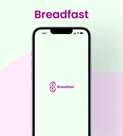 تصميم واجهات تطبيق Breadfast