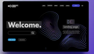 سأقوم ببناء صفحة هبوط (Landing Page) احترافية باستخدام React