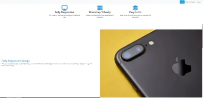 Landing Page احترافي ومتجاوب