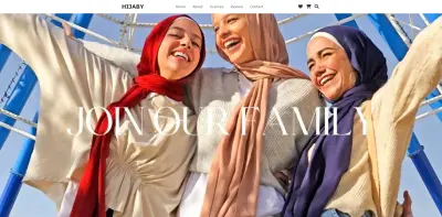 متجر الأوشحة Hijaby الإلكتروني