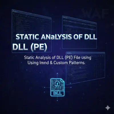 تحليل ثابت لملف DLL (PE) باستخدام ImHex وقوالب نمطية مخصّصة