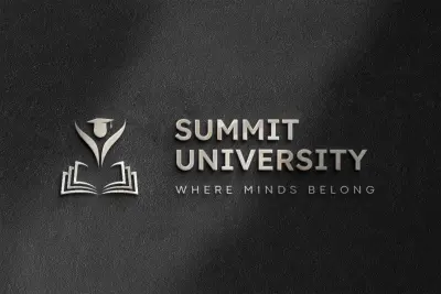 تصميم هوية بصرية فاخرة ومتكاملة (جامعة Summit) - شعار، بزنس كارد، ورق رسمي