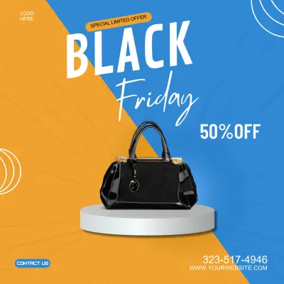 إعلان عرض خاص / تخفيضات (بوستر ترويجي)