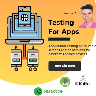 Testing  For Apps