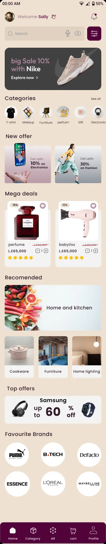 E-Commerce app