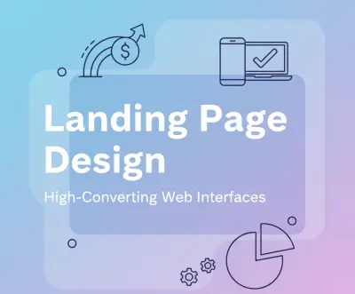 تصميم صفحة هبوط Landing Page تجمع البساطة والاحترافية