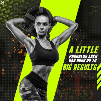 تصاميم سوشيال ميديا (مُحفّزة) تجذب المشتركين للجيم/المدربين - احترافية وقوة