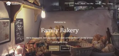 Bakery Website