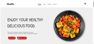 Mealify Website
