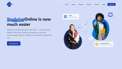 تصميم واجهة موقع احترافية + تنفيذ Front-End بأحدث التقنيات