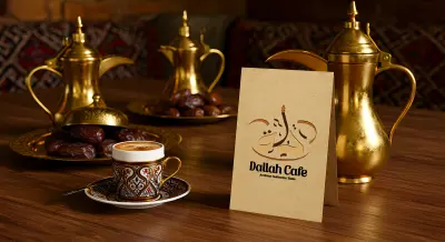 Dallah Cafe brand identity