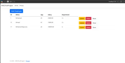 ASP CORE .NET