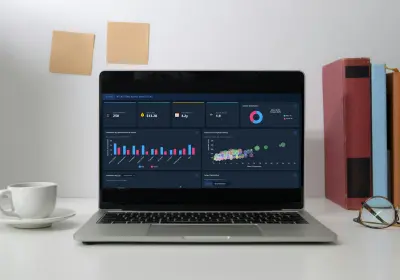 داشبورد لمكتب توظيف تستخدم بيانات ديناميكية بالربط مع Google Sheets