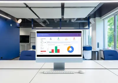 داشبورد احترافية عن بيانات قروض بنكية مصممة بلغة Python بإستخدام مكتبة داش