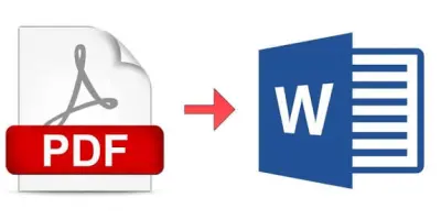 تحويل ملفات من pdf الى ورد