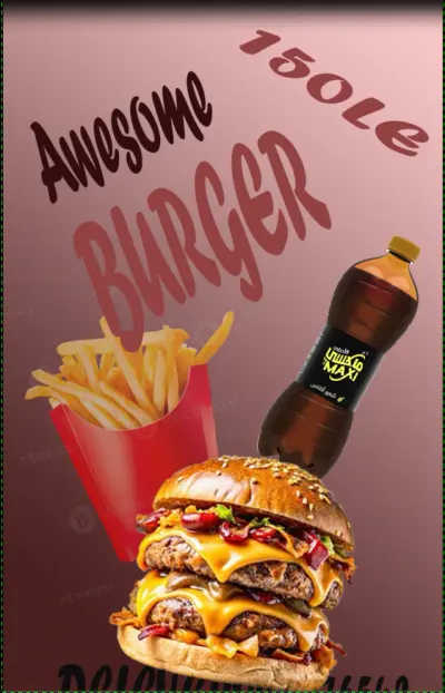 فكرة اعلان لساندوتش