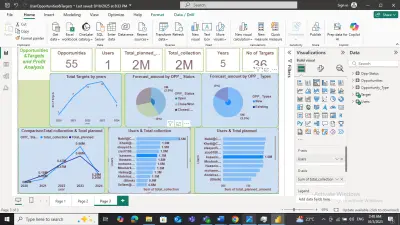 تحليل البيانات وإنشاء لوحات تحكم تفاعلية باستخدام Power BI