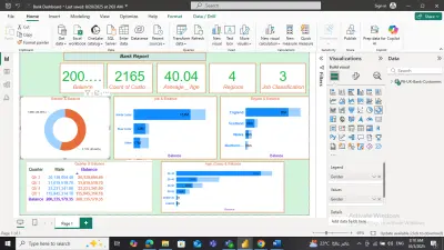 تحليل البيانات وإنشاء لوحات تحكم تفاعلية باستخدام Power BI