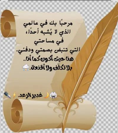 صاعقة الإبداع — صدى القلم☆غدير الرعد 🖋️