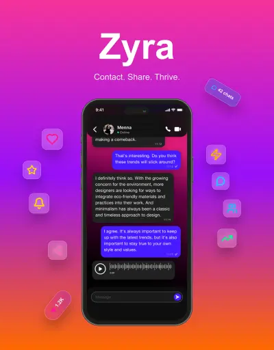 Zyra App Mobile